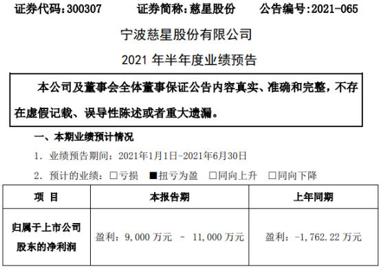 亚星官网平台入口注册网站 股份慈星（慈星股份利润）-图2